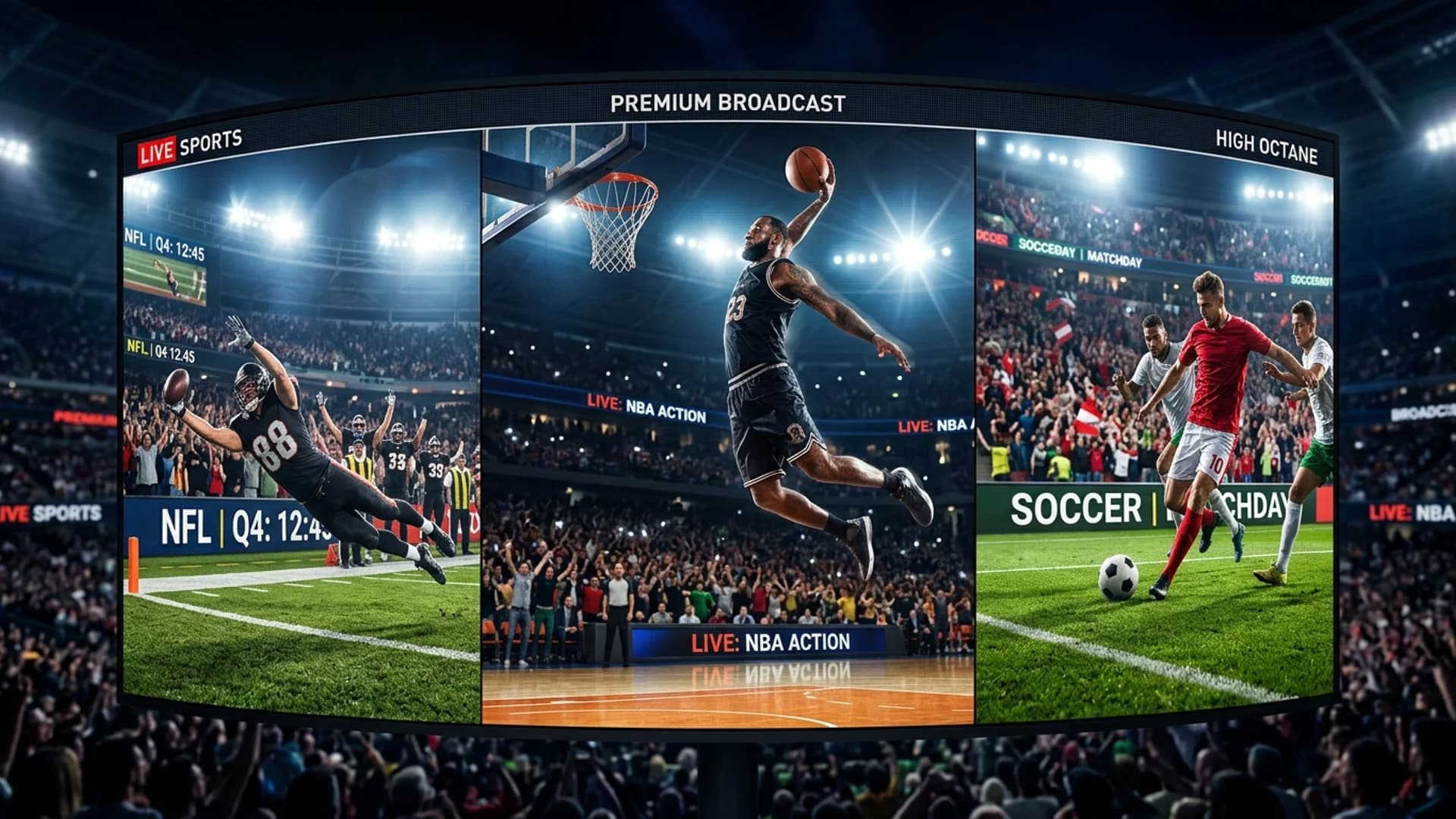 Trimix IPTV Live Multi-Sport and Entertainment Broadcast
