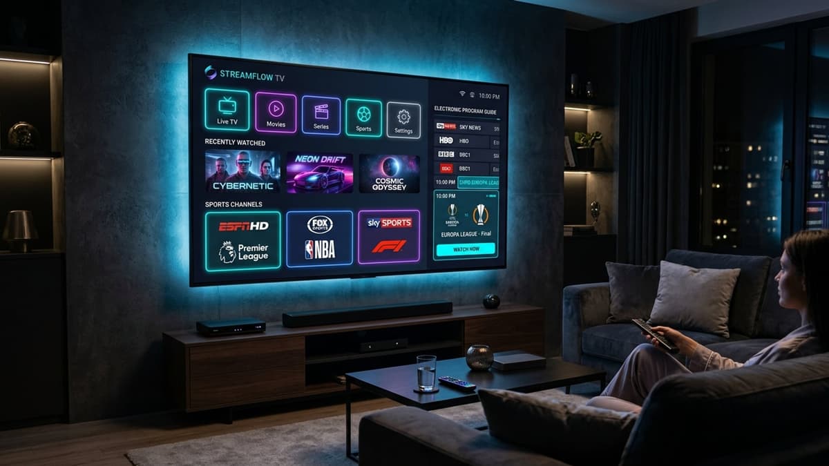 Trimix IPTV Interactive Electronic Program Guide EPG and Live TV